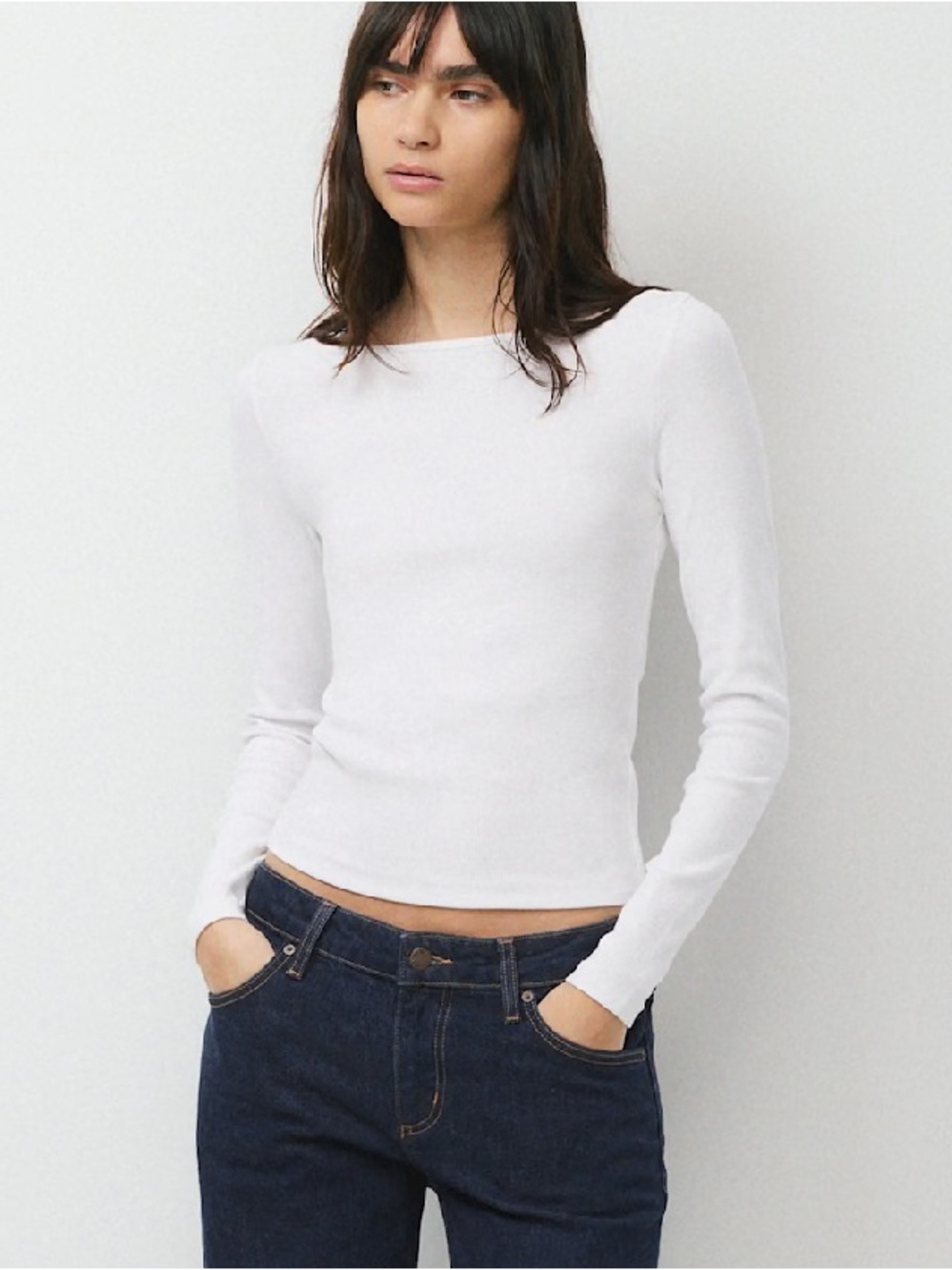 Aritzia homestretch boatneck long sleeve
